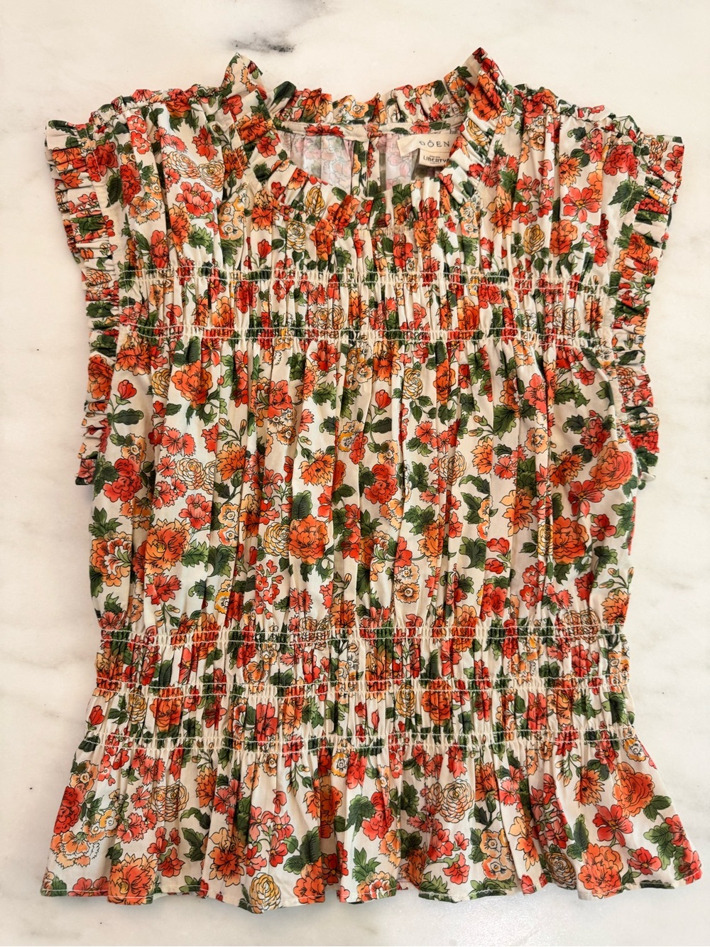 Doen Nina Liberty Fabric Top
in Lydden Garden Medium View 2